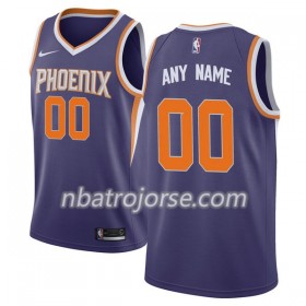 Män Phoenix Suns Tröja Skräddarsydda Nike 2017-18 Lila Swingman
